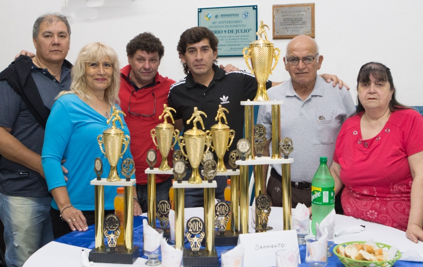 Se entregaron los premios del 33° Torneo de Bochas “Autonomía” de Berazategui