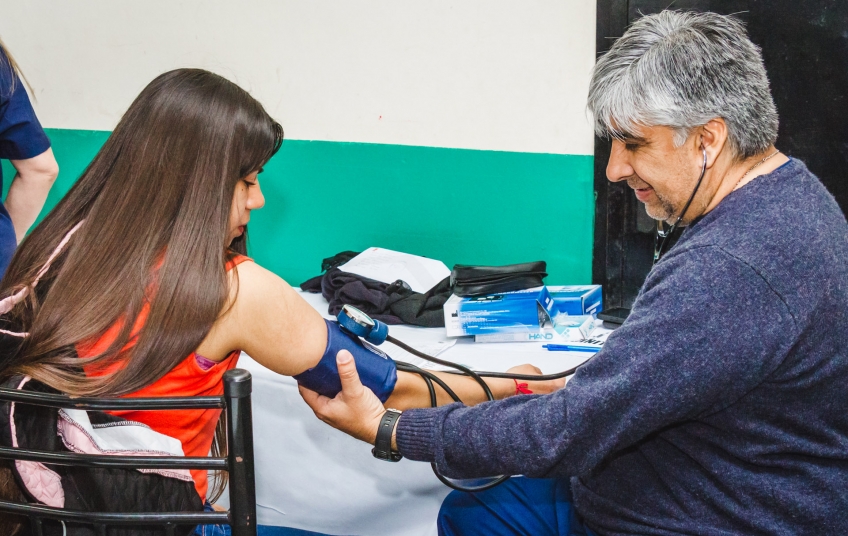 Servicio de enfermería en Centros de Salud de Berazategui