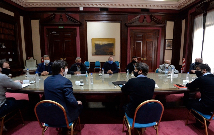 Mussi participó de una reunión con el gobernador Axel Kicillof