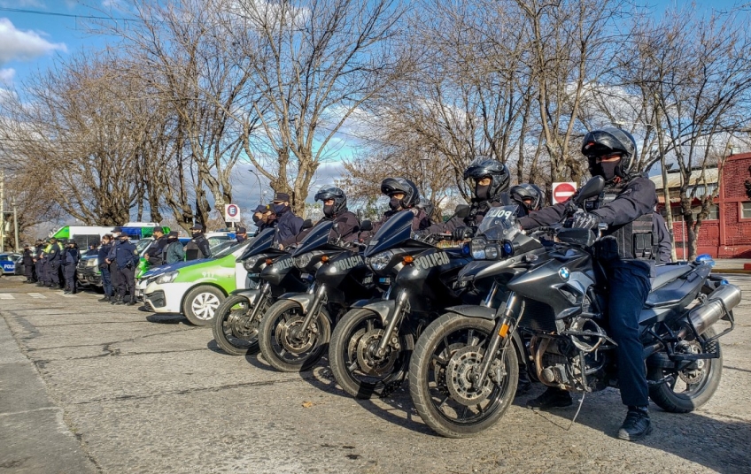 Megaoperativo de saturación policial en Berazategui