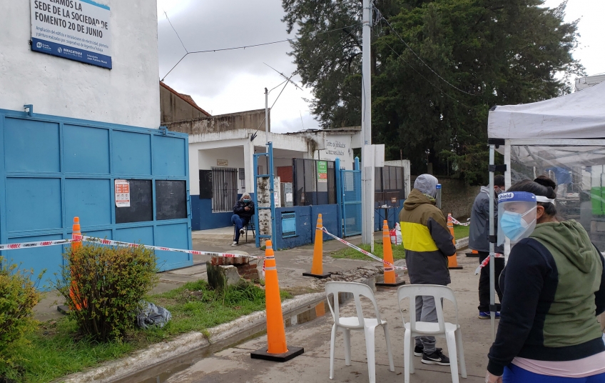 Se realizó el operativo DETeCTAr, esta vez en los barrios 20 de Junio y San Carlos de Sourigues
