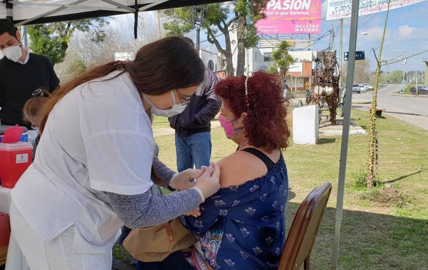 Vacunación gratuita en Berazategui