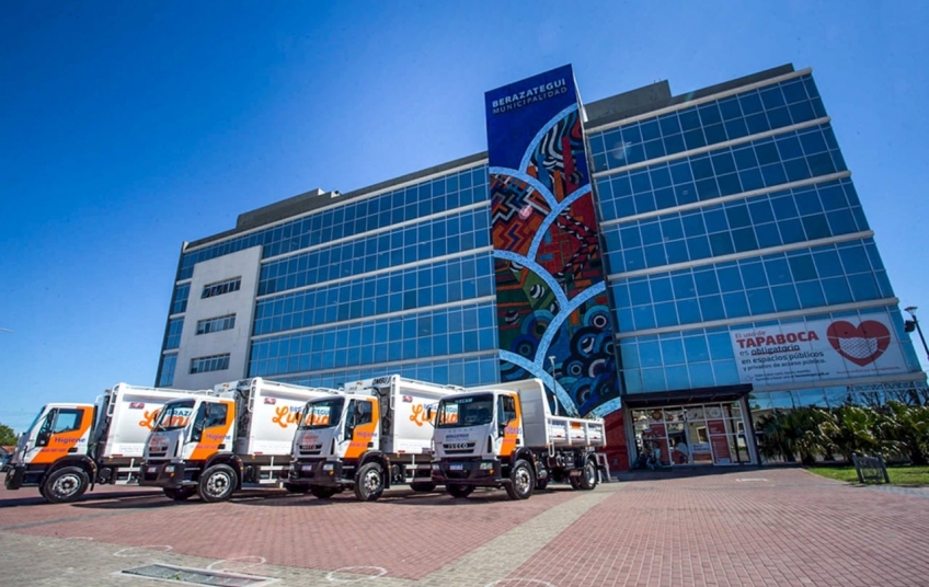 Berazategui adquirió 3 nuevos camiones compactadores y un volcador