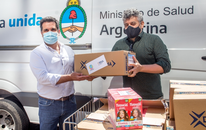 La Fundación Banco Nación donó insumos sanitarios al municipio