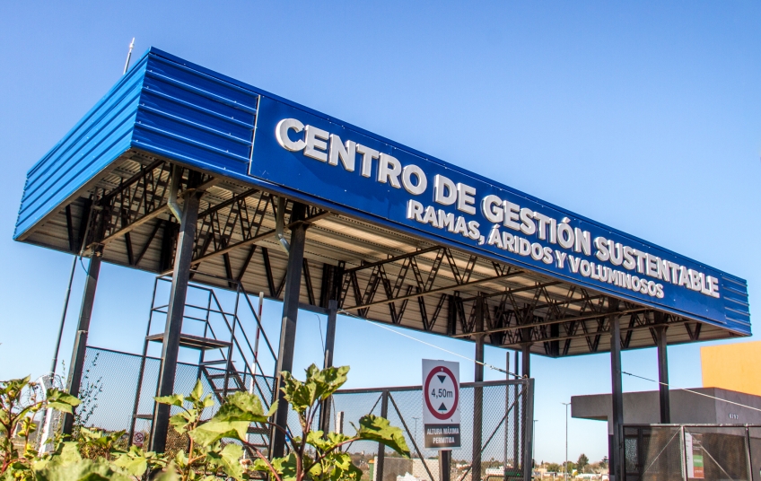El centro de gestión sustentable de Berazategui recibe residuos voluminosos