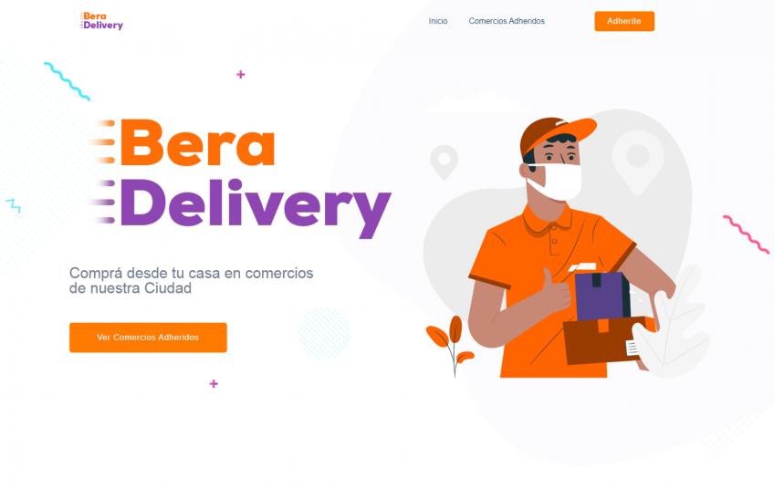 Bera Delivery contó con 56.600 visitas de vecinos en 2020
