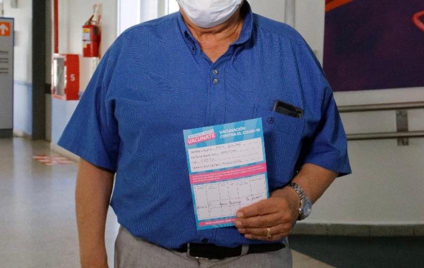 Juan José Mussi se aplicó la vacuna SPUTNIK-V contra el Coronavirus