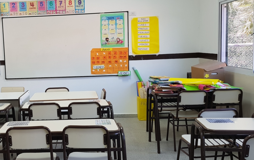 Nuevas jornadas de trabajo en escuelas de Berazategui