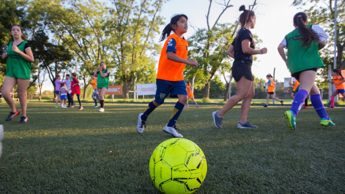 Berazategui: Comienza el torneo de fútbol infantil femenino Evita Capitana