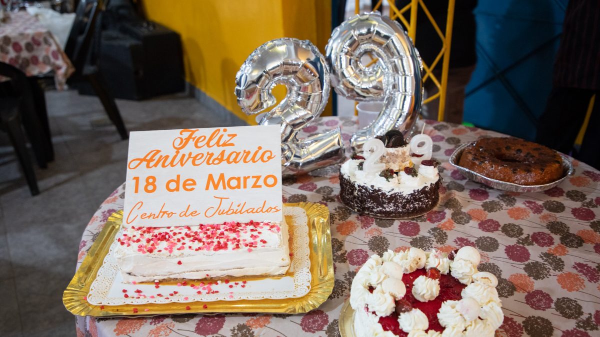 El centro de jubilados 18 de Marzo festejó sus 29 años