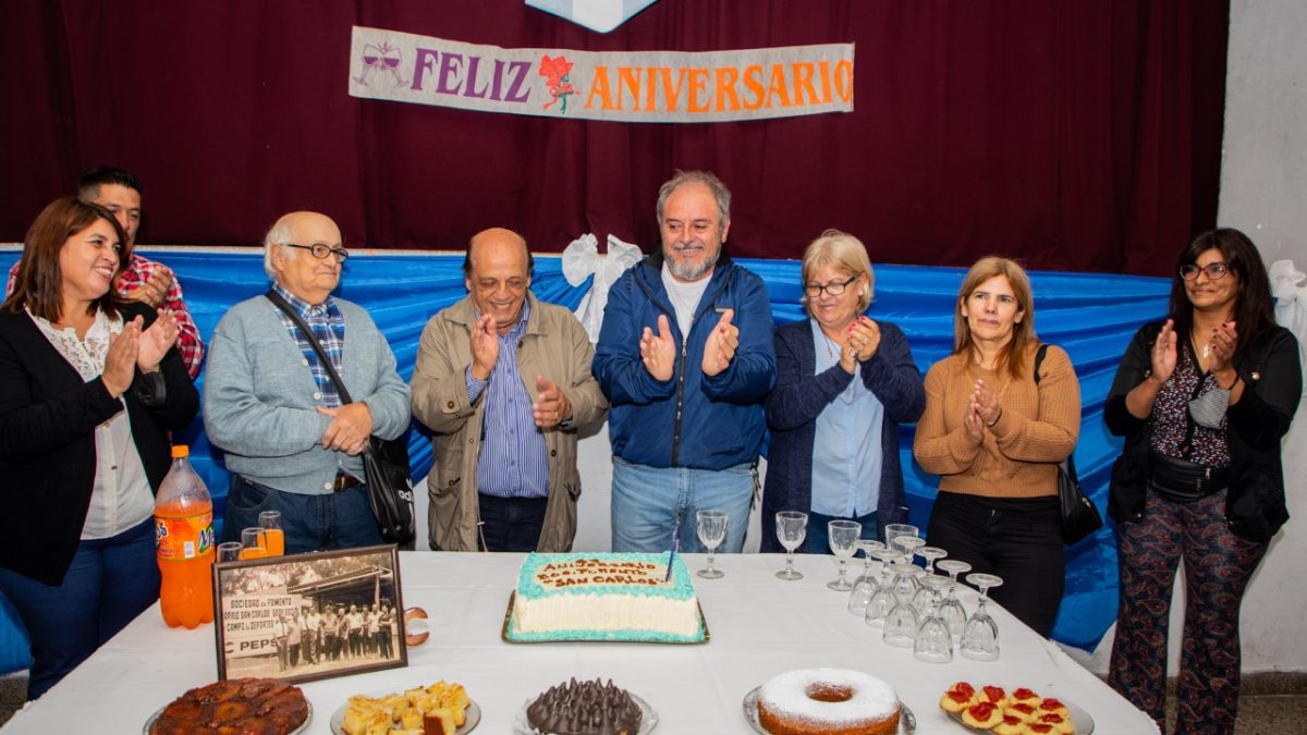 La sociedad de fomento San Carlos celebró sus 67 años con una gran fiesta
