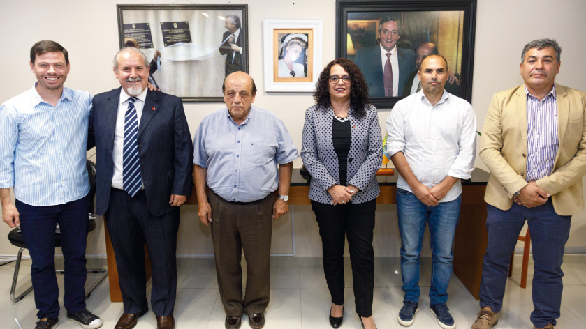 Mussi se reunió con las autoridades de la Universidad Nacional de Quilmes