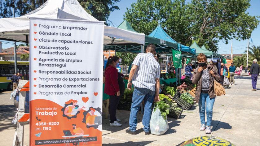 En mayo continúa la Feria Agroecológica de Berazategui