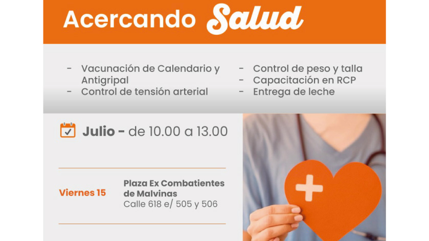 Jornadas de salud en distintos puntos de Berazategui