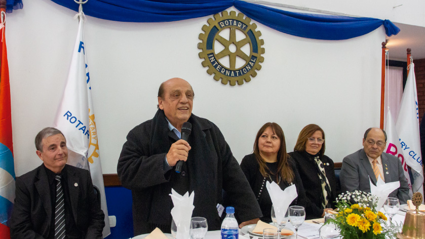 Asumieron nuevas autoridades en el Rotary Club de Berazategui
