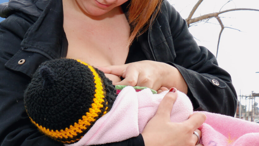 Atención gratuita sobre lactancia materna y puericultura