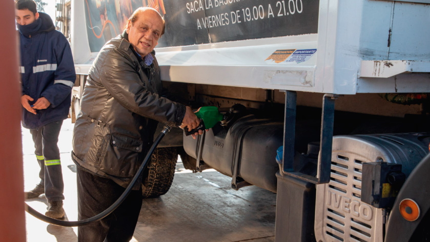 Mussi inauguró la primera Estación Municipal de Carga de Líquidos Combustibles del país