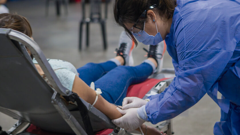 Impulsan la donación de sangre en Berazategui