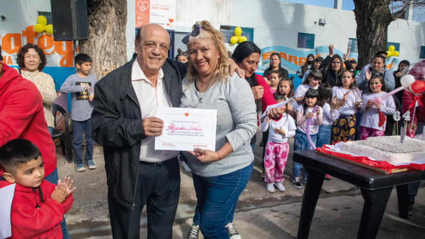 La Sociedad de Fomento San Juan festejó sus 64 años