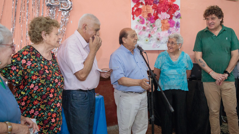 El Centro de Jubilados María Angélica festejó sus 25 años