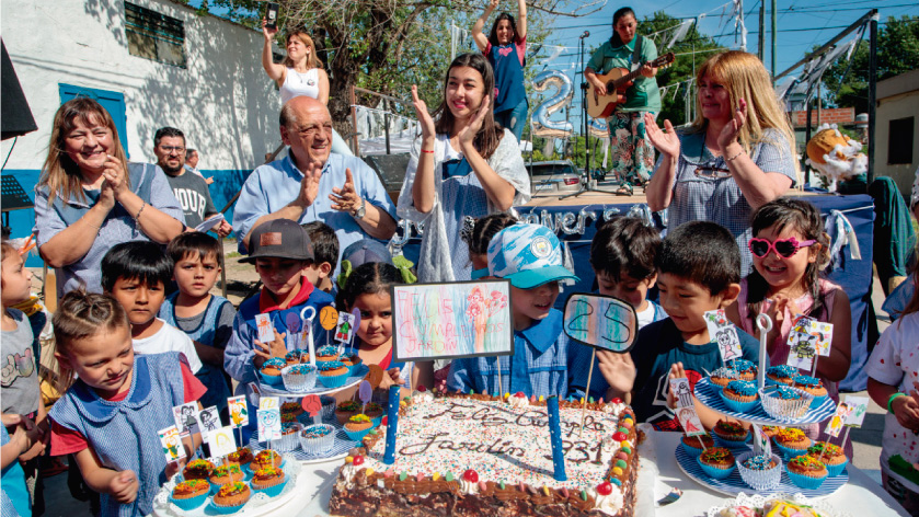 Jardines de Berazategui celebraron sus aniversarios