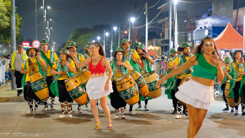 Berazategui celebró el carnaval a lo grande