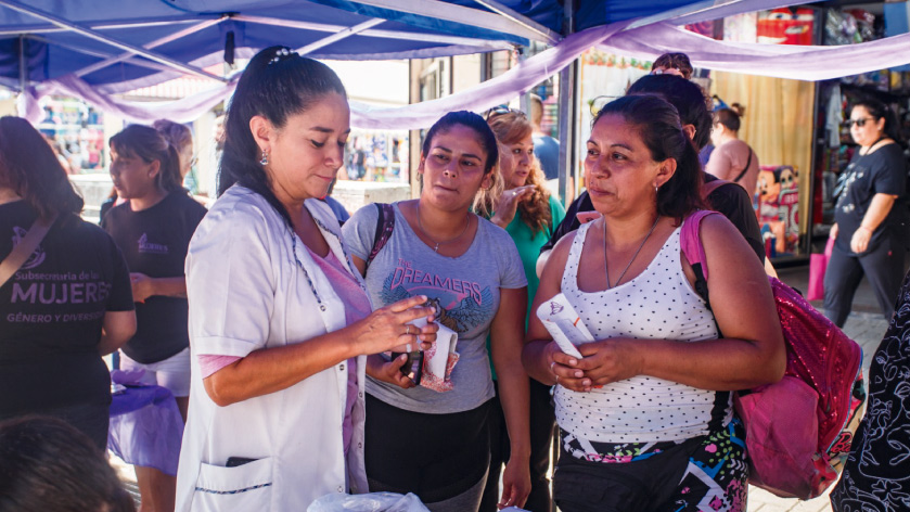 Berazategui conmemoró en Día de la Mujer con una jornada multidisciplinaria