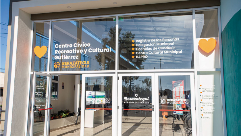 Centro Cívico Gutiérrez: servicios municipales y provinciales más cerca