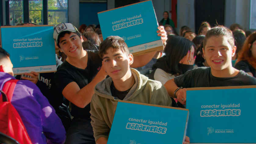 Más netbooks para estudiantes de Berazategui