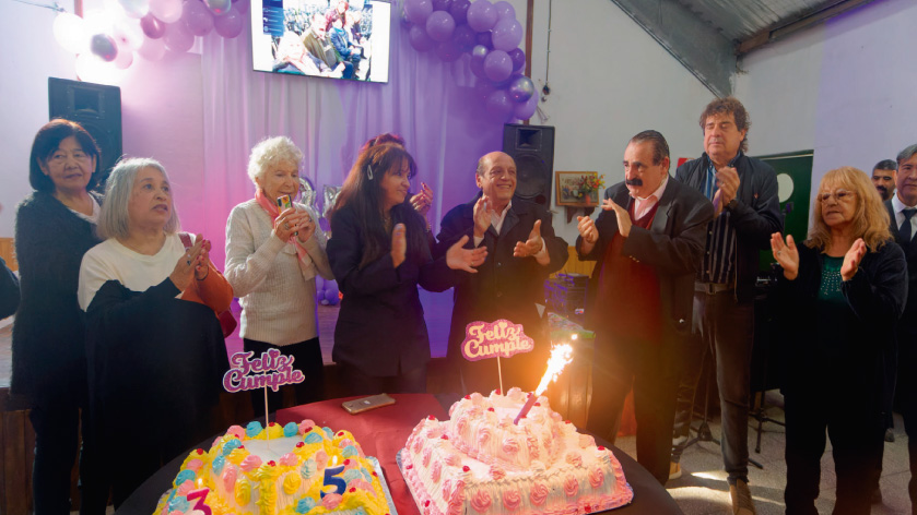 El Centro de Jubilados Primavera celebró su 35° aniversario