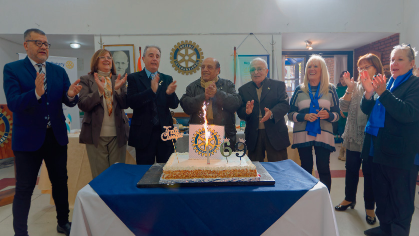 El Rotary Club de Berazategui festejó su 69° aniversario