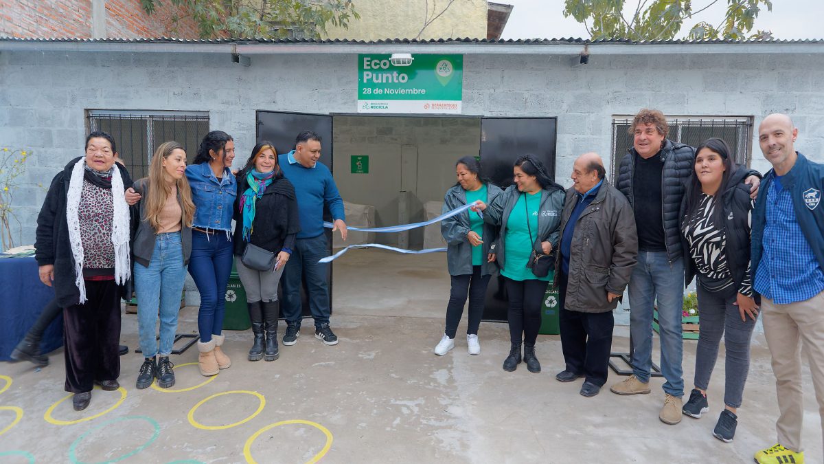 Inauguraron otro Ecopunto en Berazategui