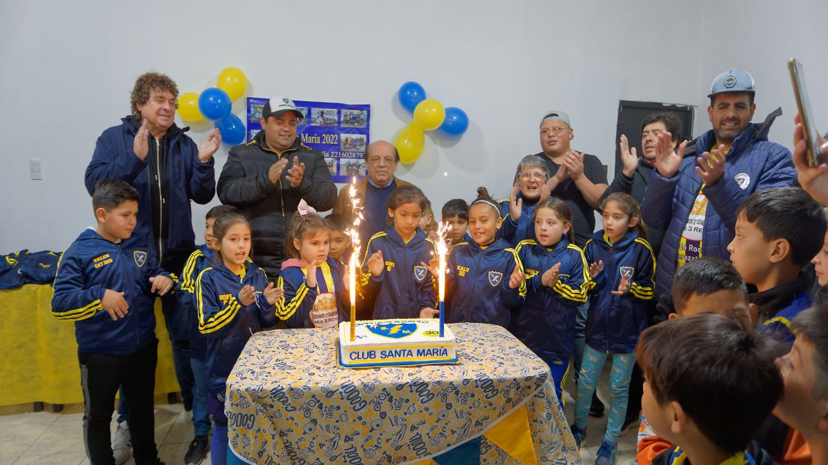 El club Santa María festejó su cumpleaños N° 30