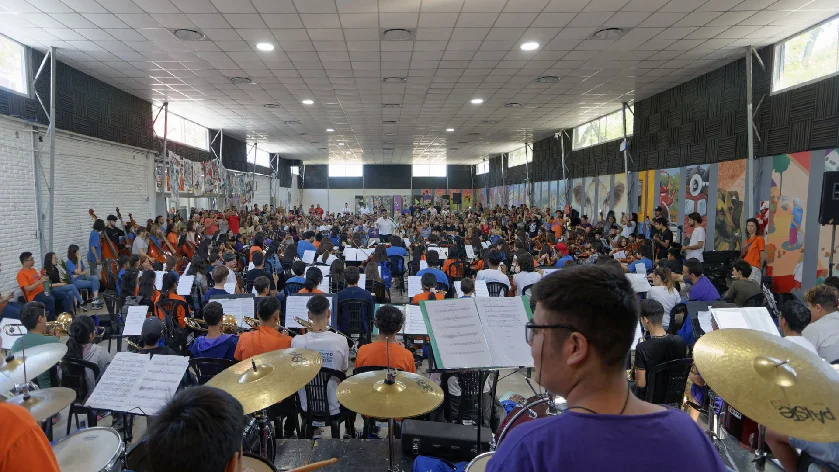Se realizó el 2do Encuentro Distrital de Orquestas Escuelas