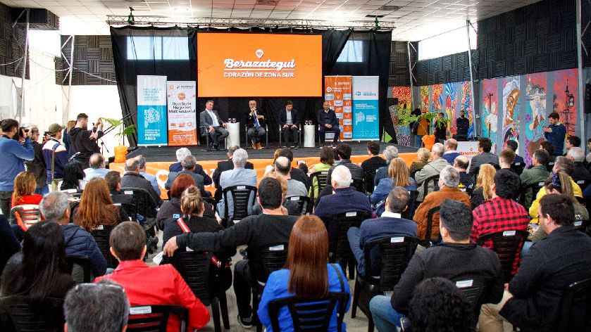 Inauguraron la Expo Industrial Berazategui produce y Trabaja 2023