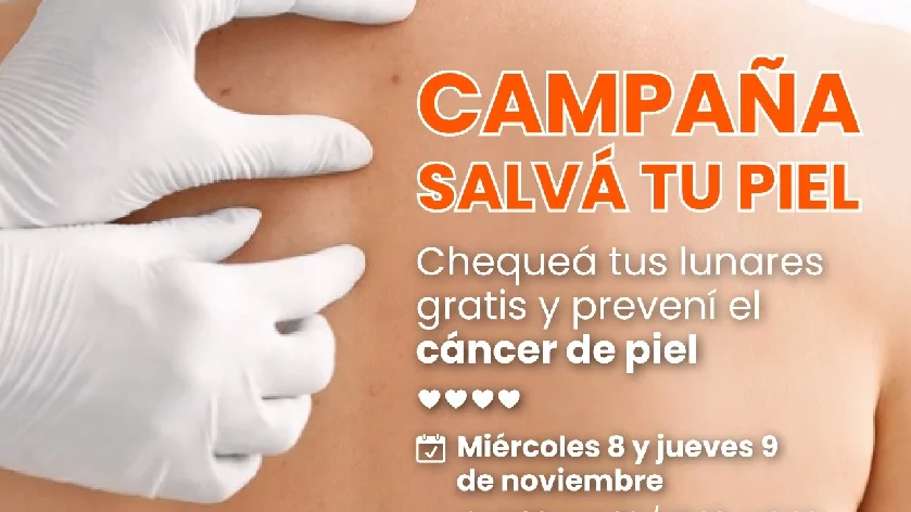 Jornadas de prevención del cáncer de piel en Berazategui