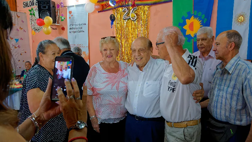 El Centro de Jubilados María Angélica festejó sus 26 años