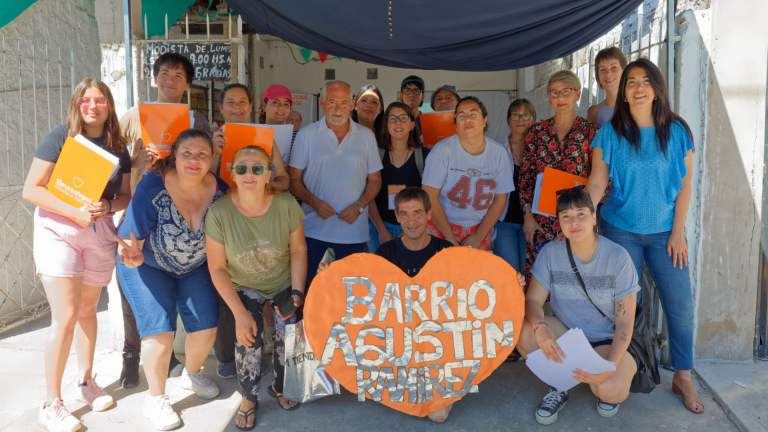 Continúa el relevamiento habitacional en el barrio Agustín Ramírez