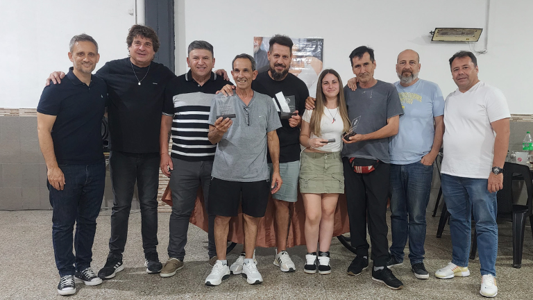 Premiación del 38° Torneo de Bochas Autonomía de Berazategui