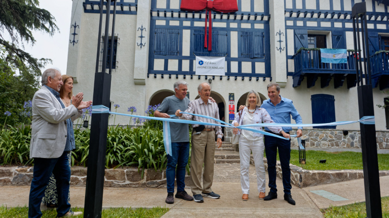 El intendente Balor, presente en la inauguración del paseo comercial “Jardines de Ranelagh”