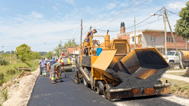 Nuevo asfalto para el barrio Asunción