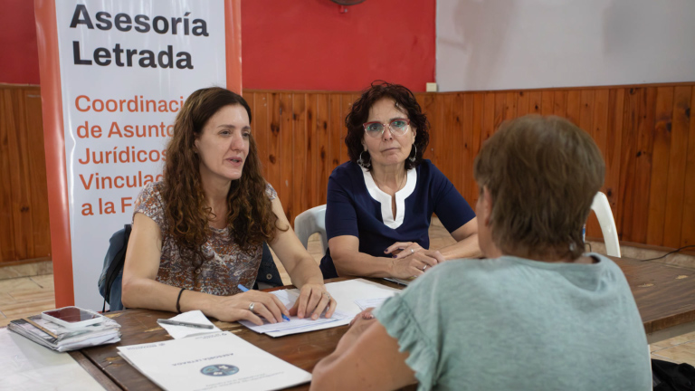 Jornada de Asesoramiento Legal gratuito en Barrio Sarmiento