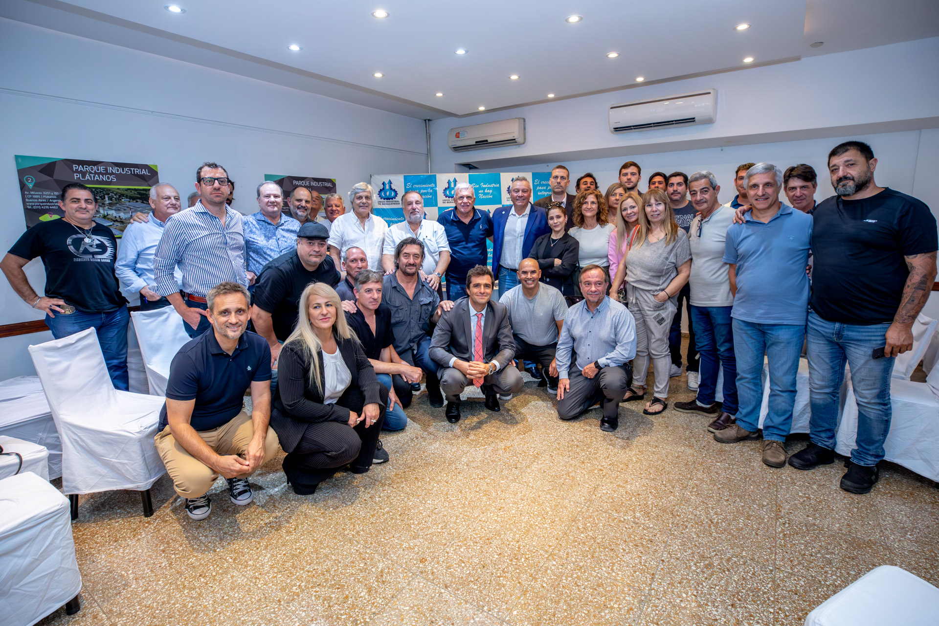 Carlos Balor mantuvo un encuentro con la Unión Industrial de Berazategui