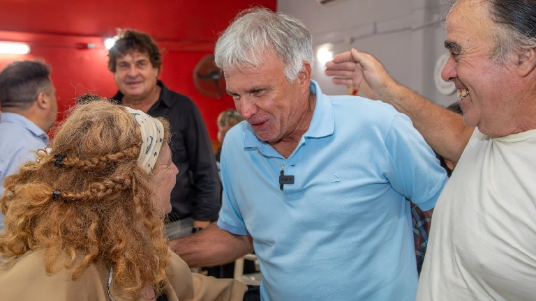 Balor se reunió con integrantes de la Sociedad de Fomento Sarmiento