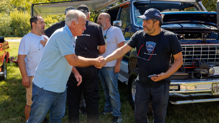 Carlos Balor recorrió la 9na Exposición Chatas del Sur