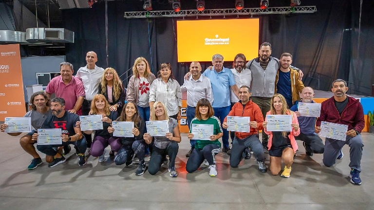 Balor encabezó un homenaje a profesores de Educación Física