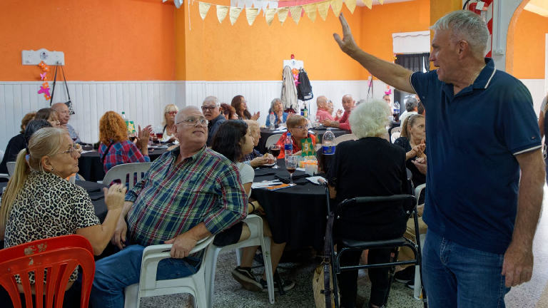 Balor participó del festejo por los 28 años del Centro de Jubilados El Fortín de San Pedro