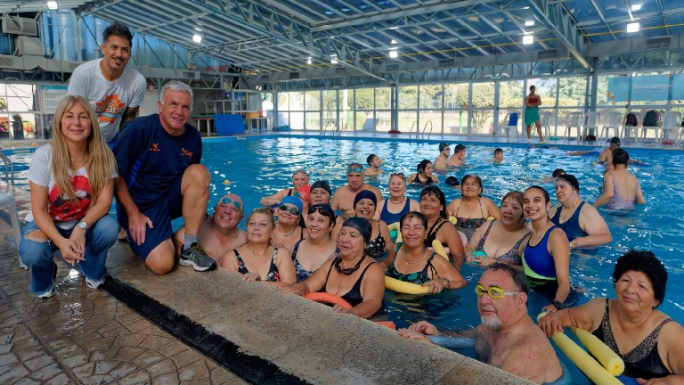 Carlos Balor acompañó a los mayores que entrenan para los Juegos Bonaerenses