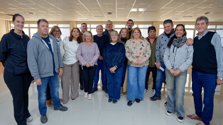 Balor, junto a todos los concejales del PJ local