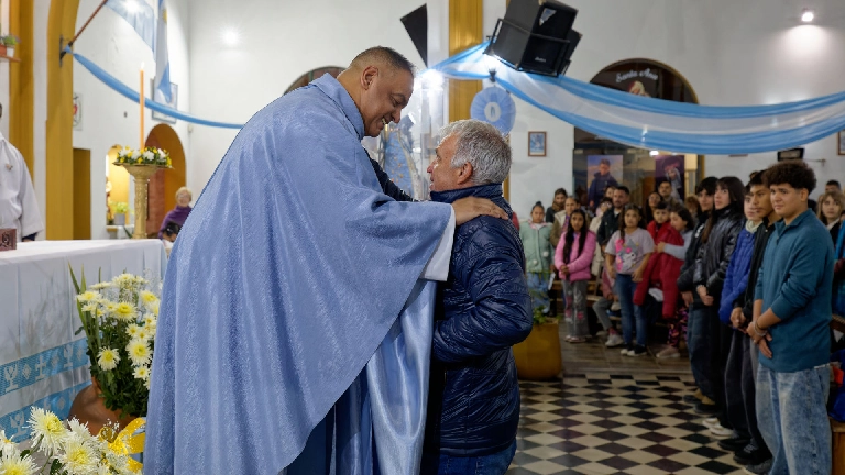 Carlos Balor celebró el Día de la Virgen de Luján